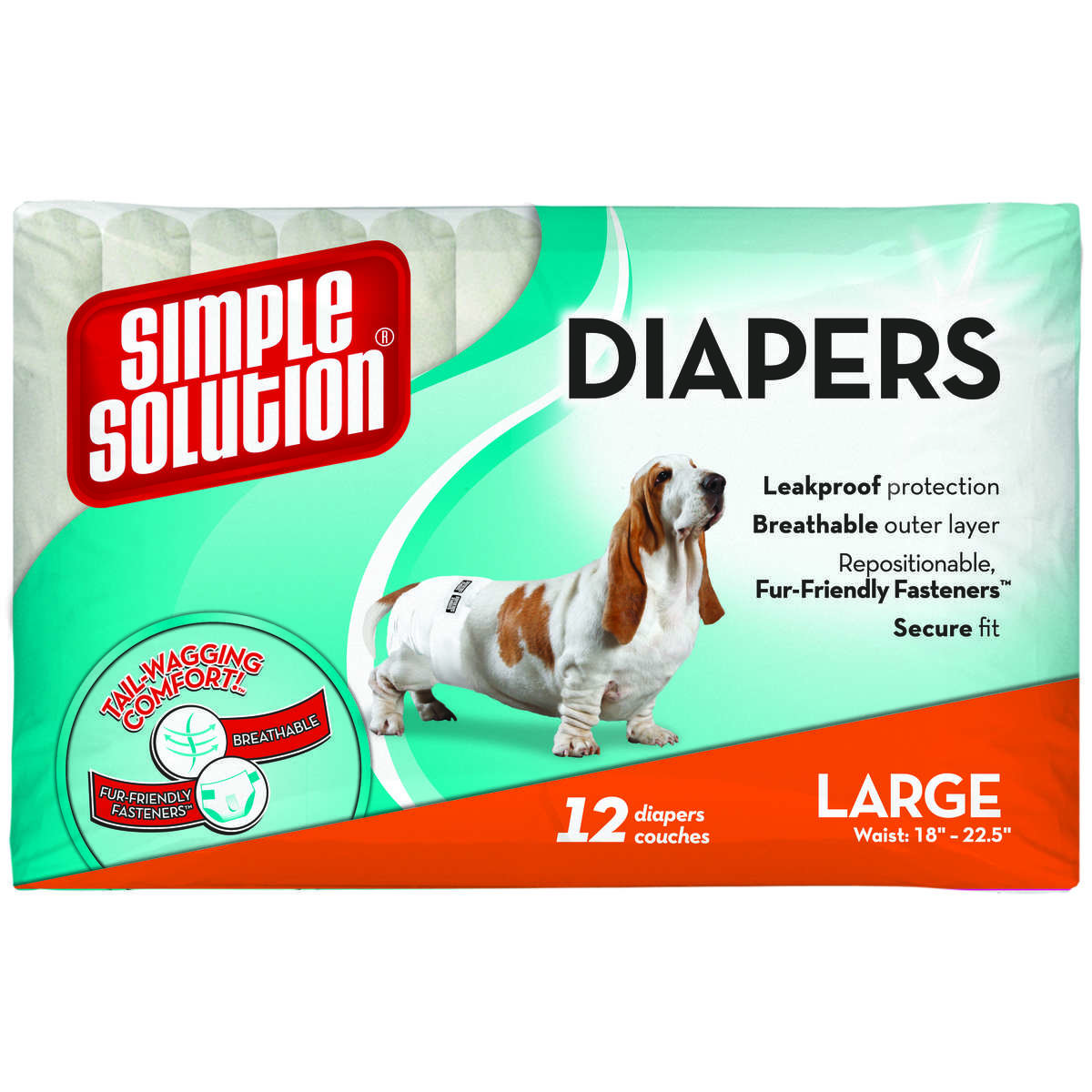 Disposable Dog Diapers 12 pack