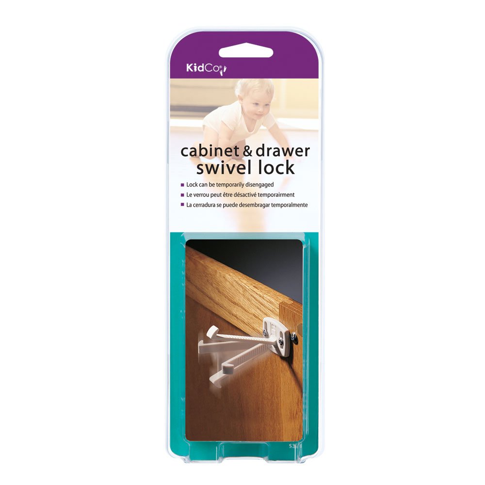 Swivel Cabinet and Drawer Locks 1 pack