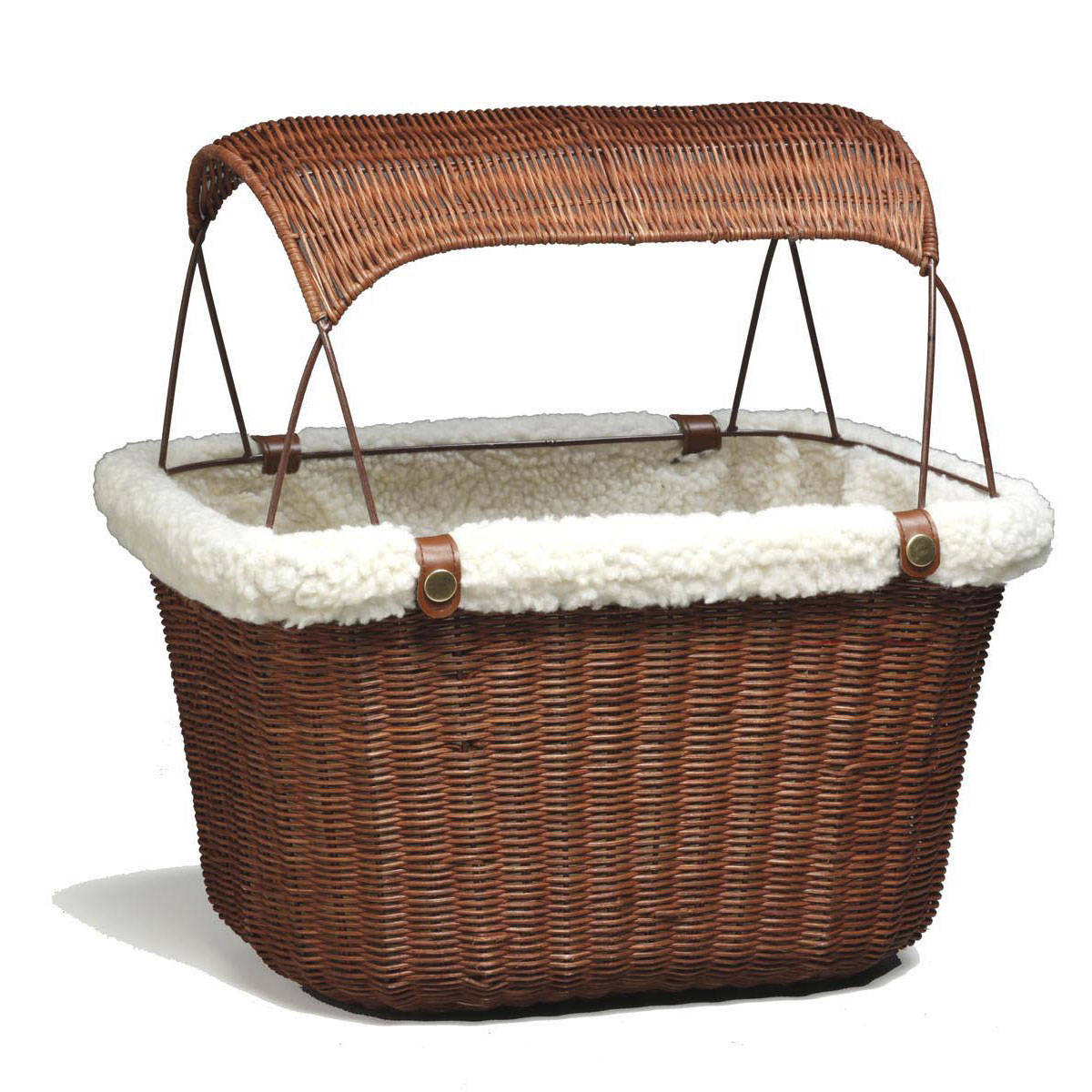 Solvit Tagalong Wicker Bicycle Basket