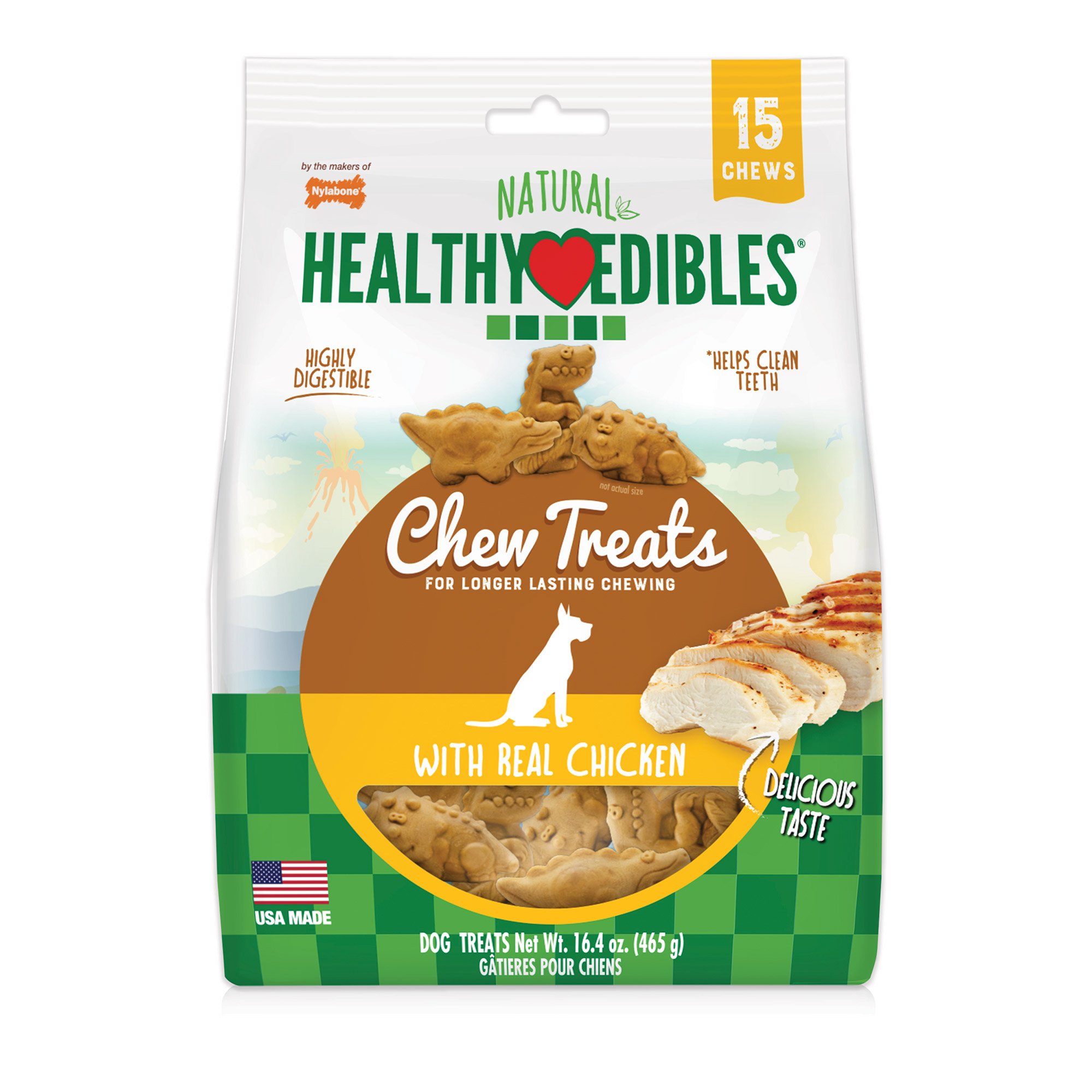 Healthy Edibles Dino Dudes Chicken 15 count