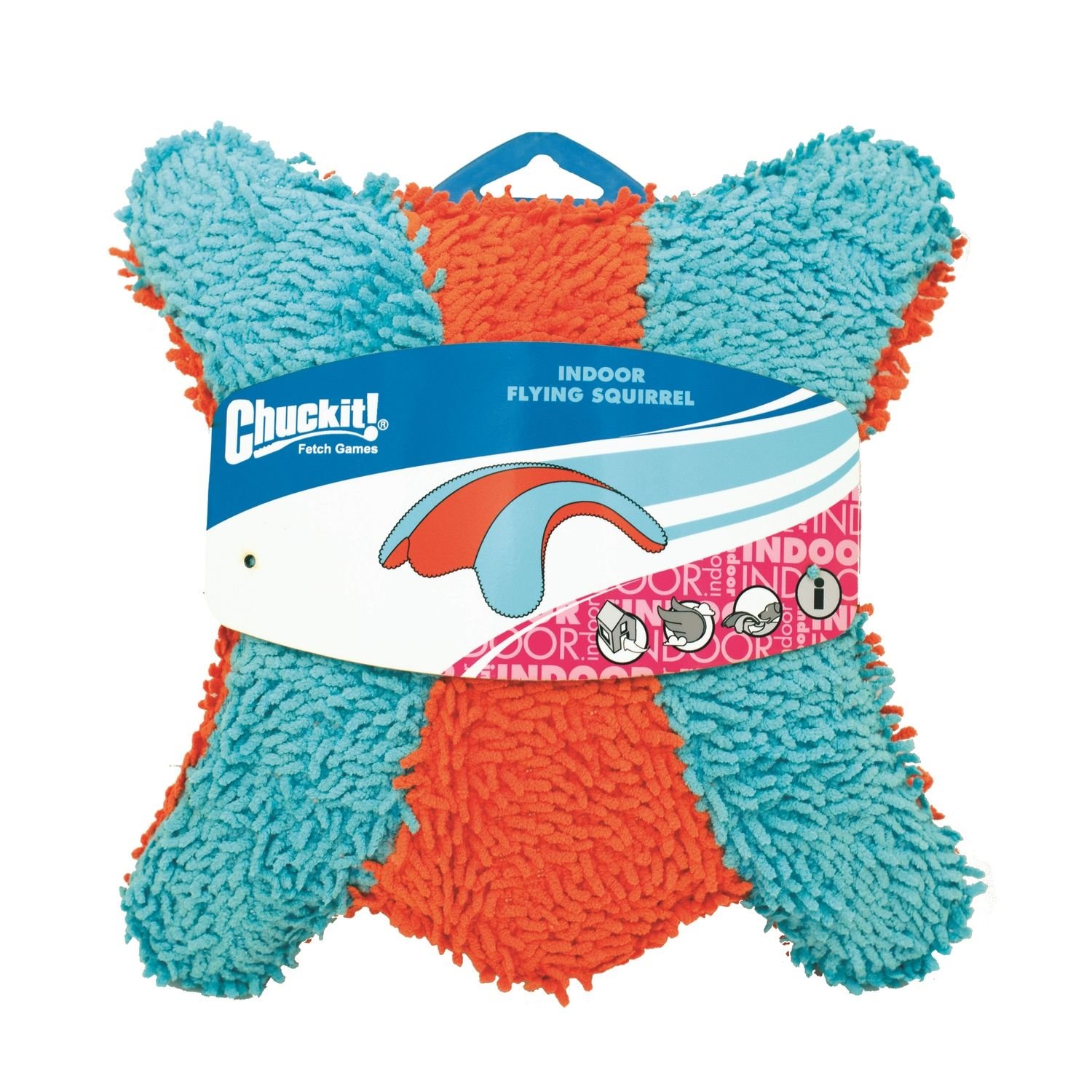 Chuckit Indoor Squirrel Dog Toy