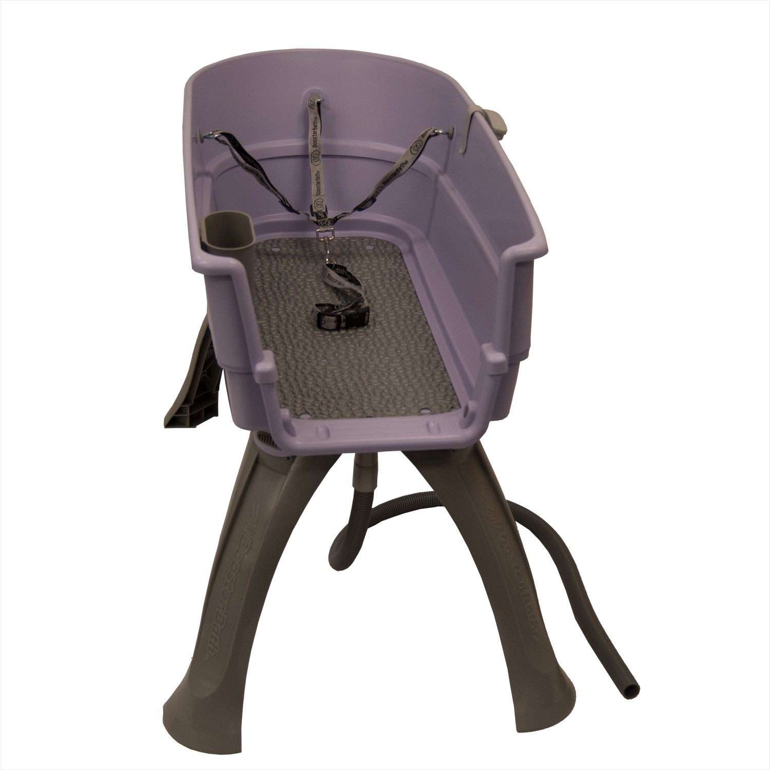 Elevated Dog Bath and Grooming Center (Color: Lilac, size: large)