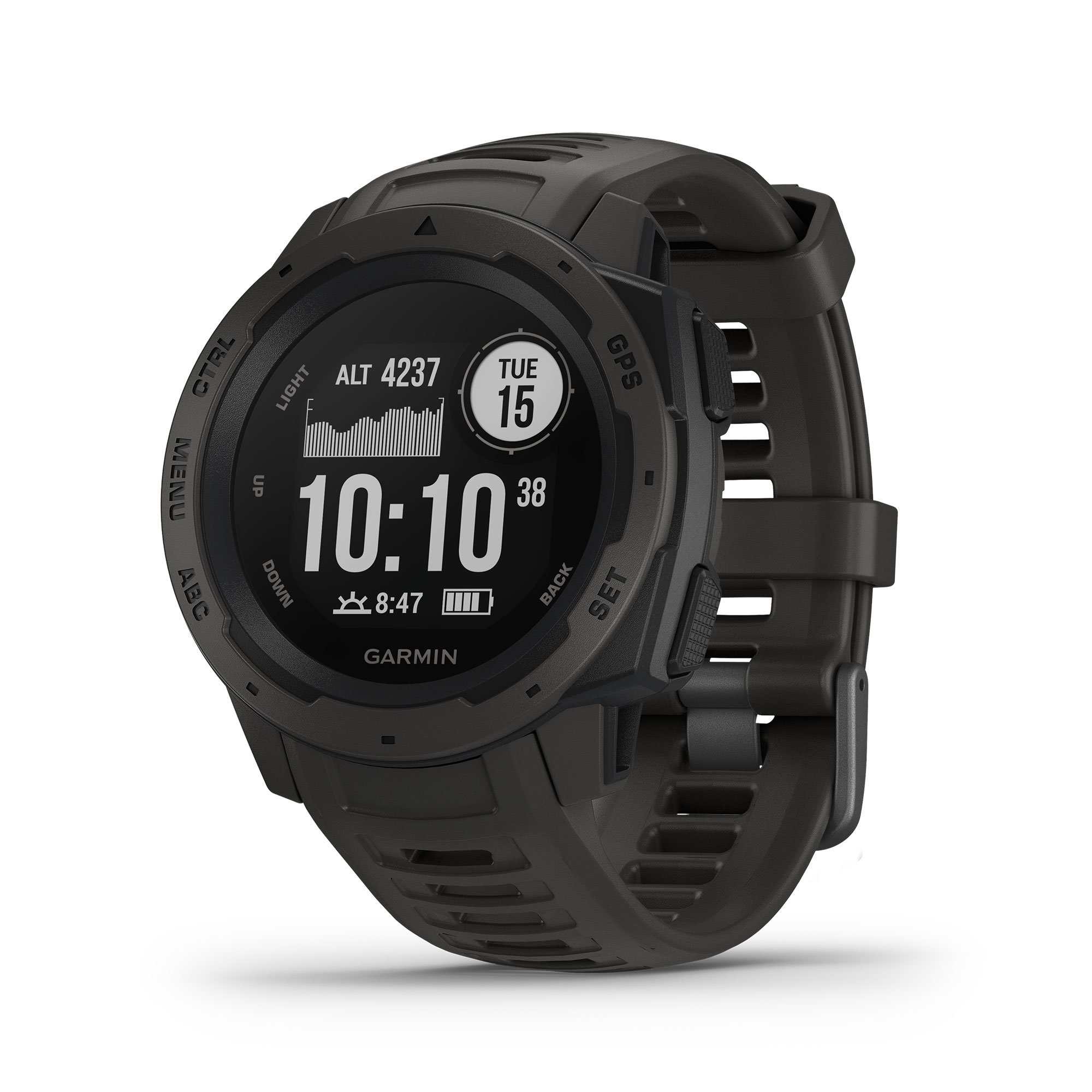 Instinct Outdoor GPS Watch (Color: Graphite)