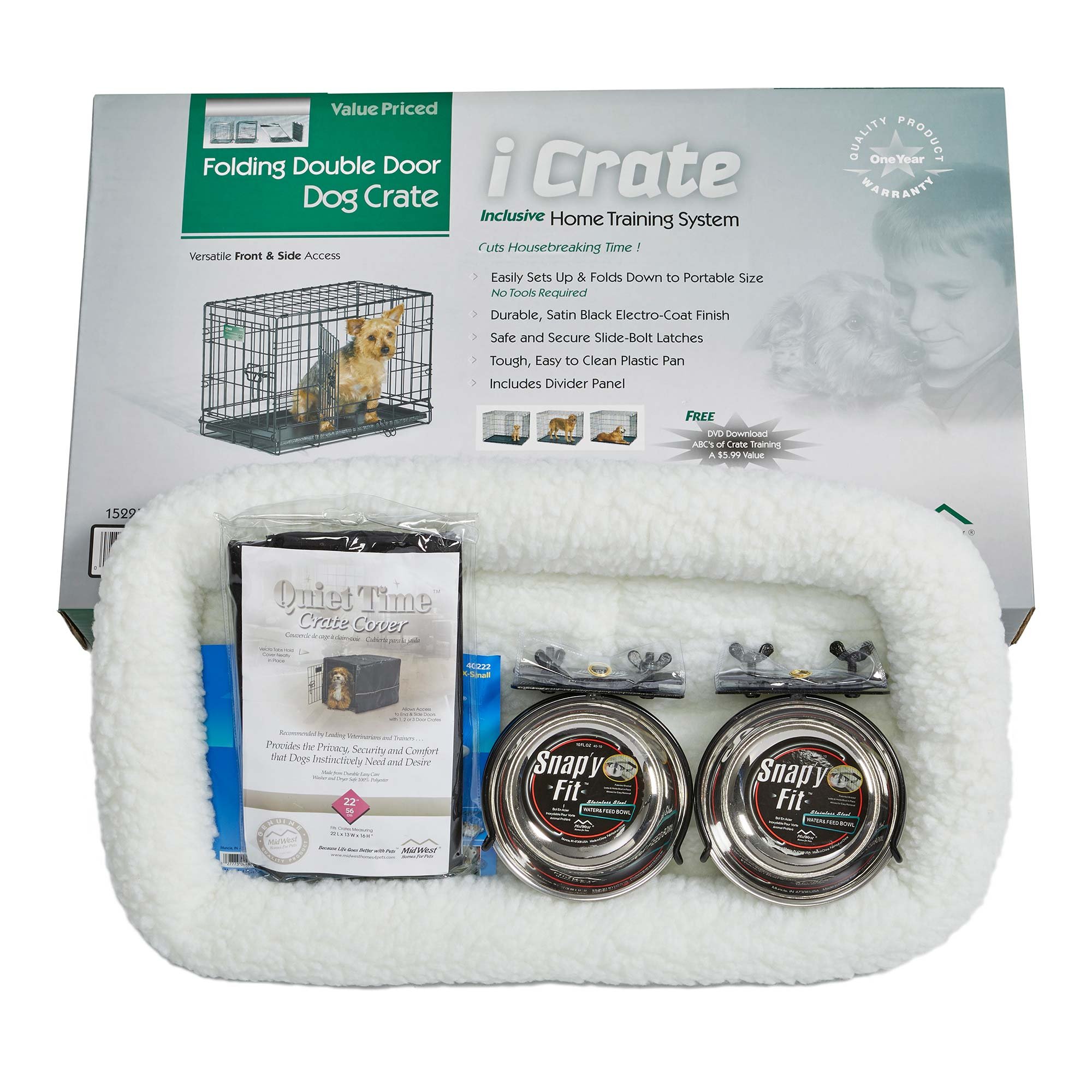 iCrate Dog Crate Kit (size: Extra Small)