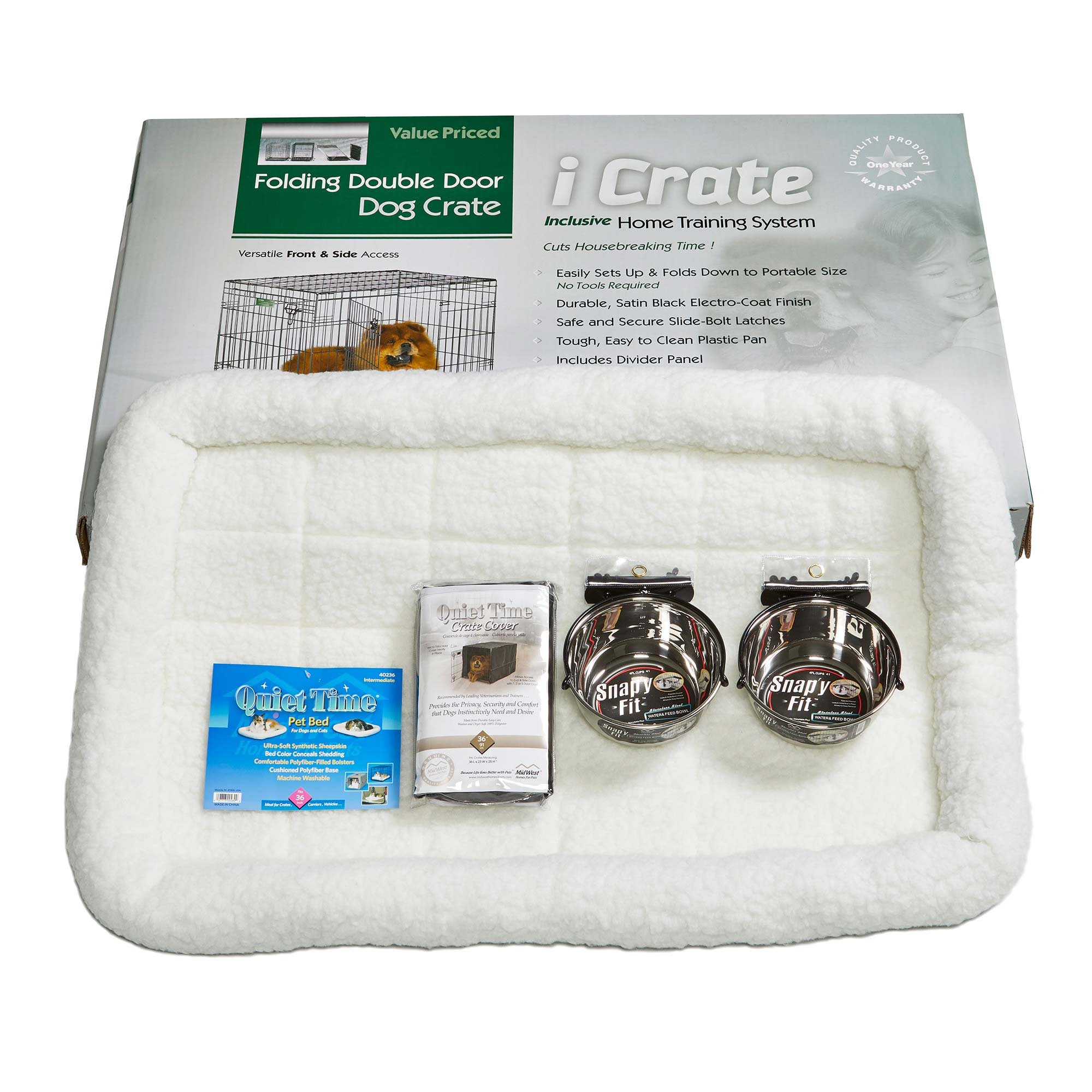 iCrate Dog Crate Kit (size: large)