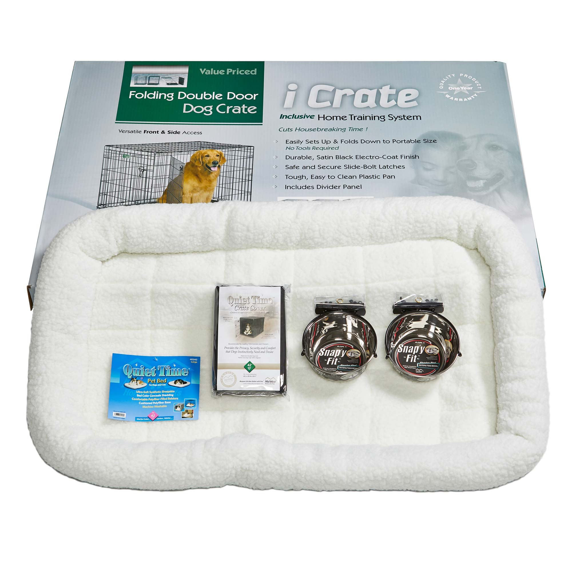 iCrate Dog Crate Kit (size: Extra Large)