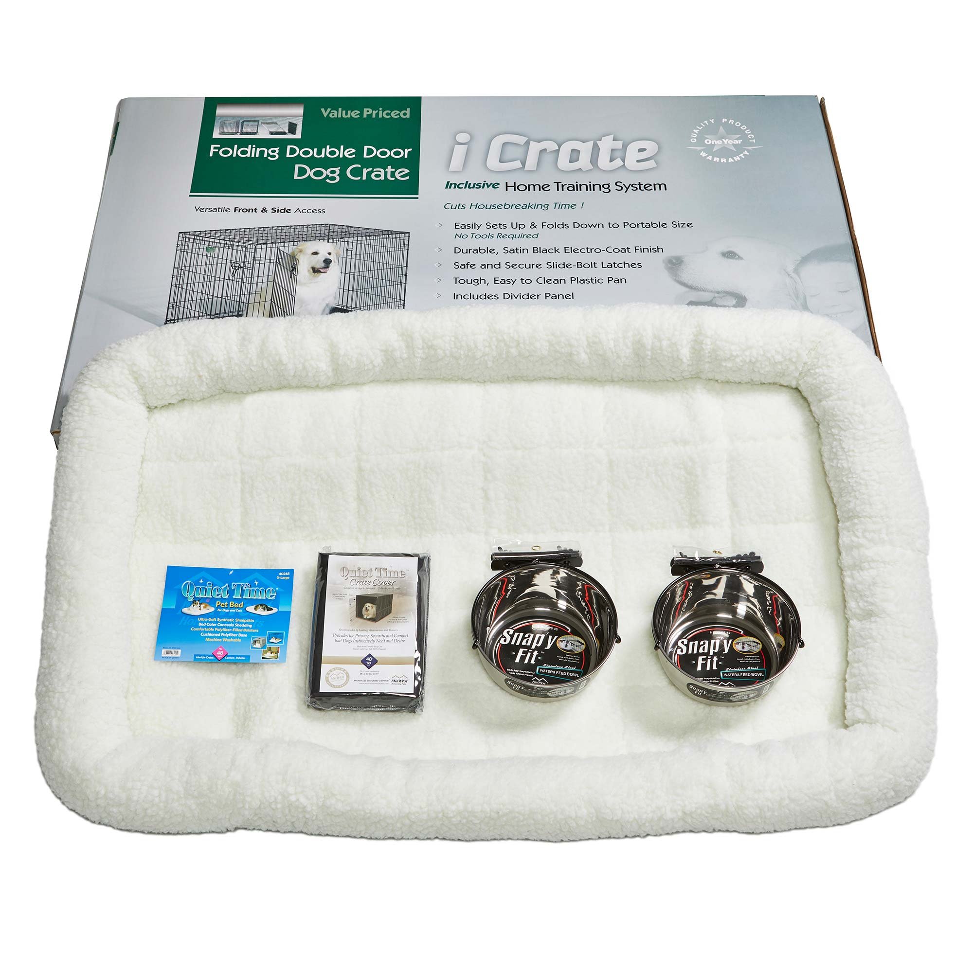 iCrate Dog Crate Kit (size: Extra Extra Large)