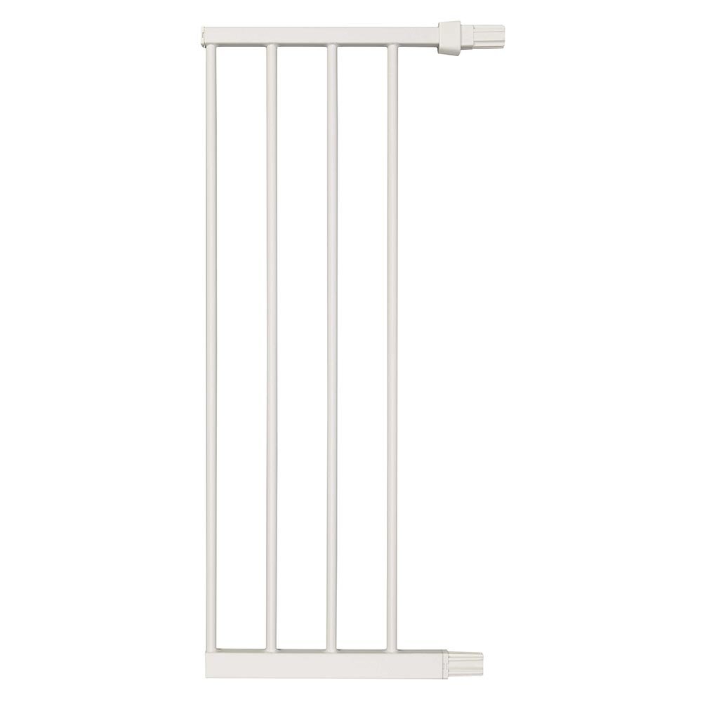 Steel Pressure Mount Pet Gate Extension 11" (Color: White)