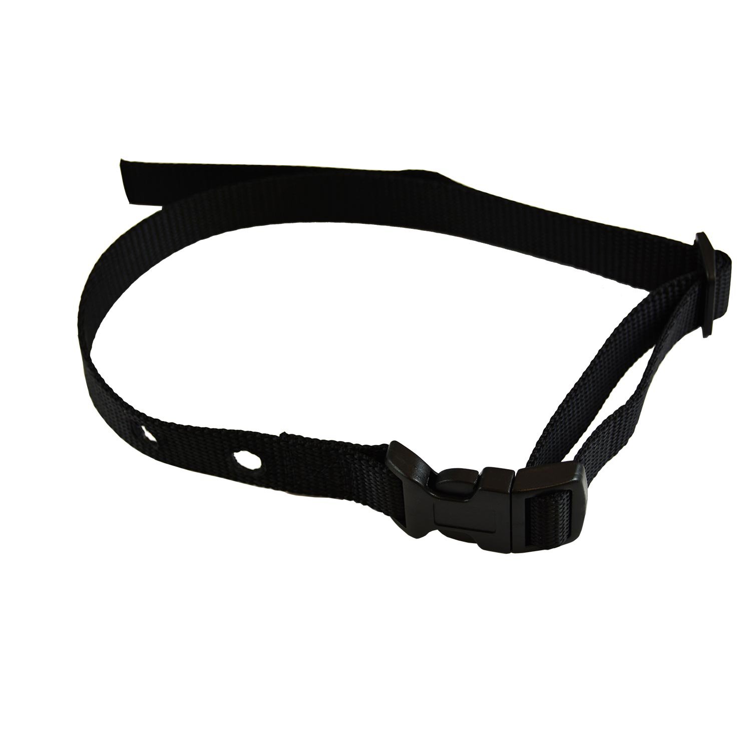 Adjustable Quick Release Nylon Replacement Collar Strap (Color: Black)