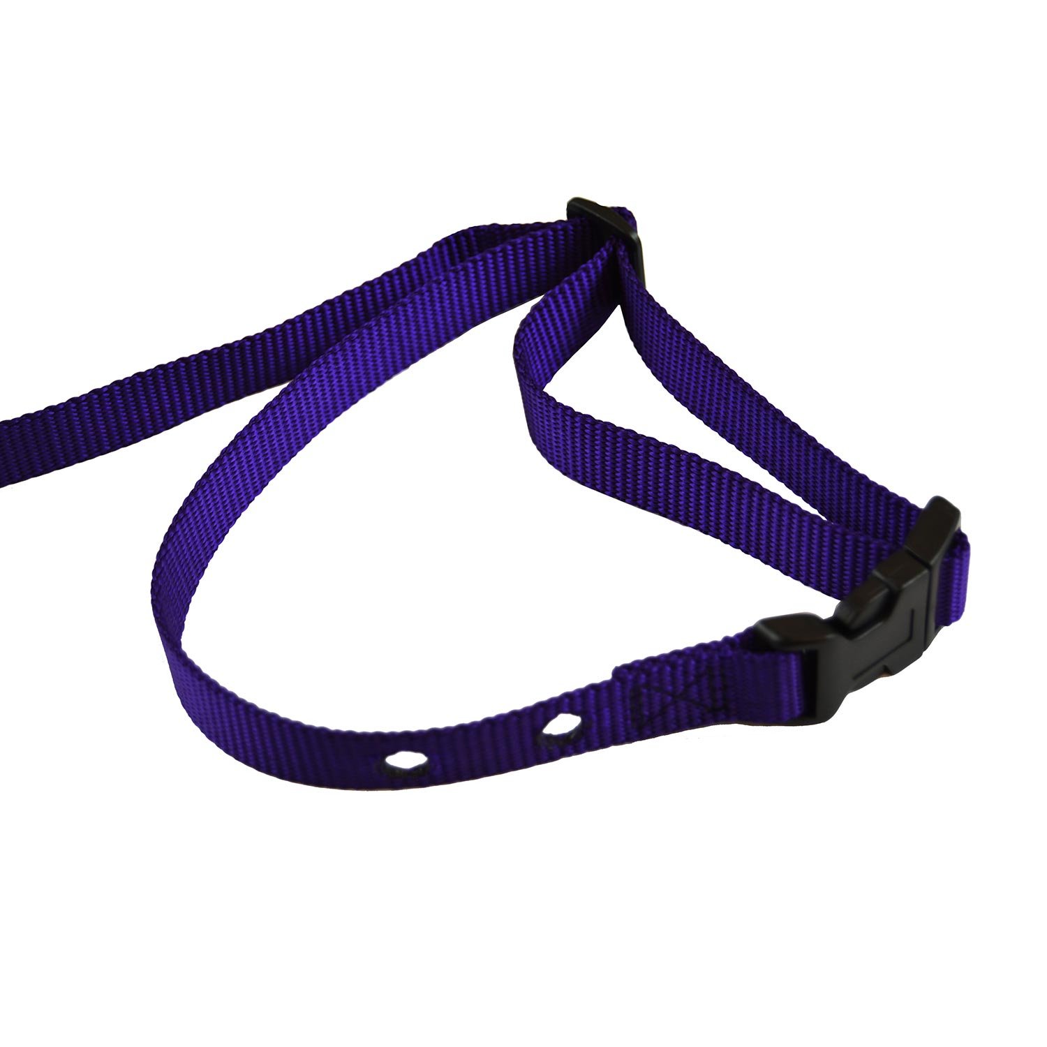 Adjustable Quick Release Nylon Replacement Collar Strap (Color: Purple)