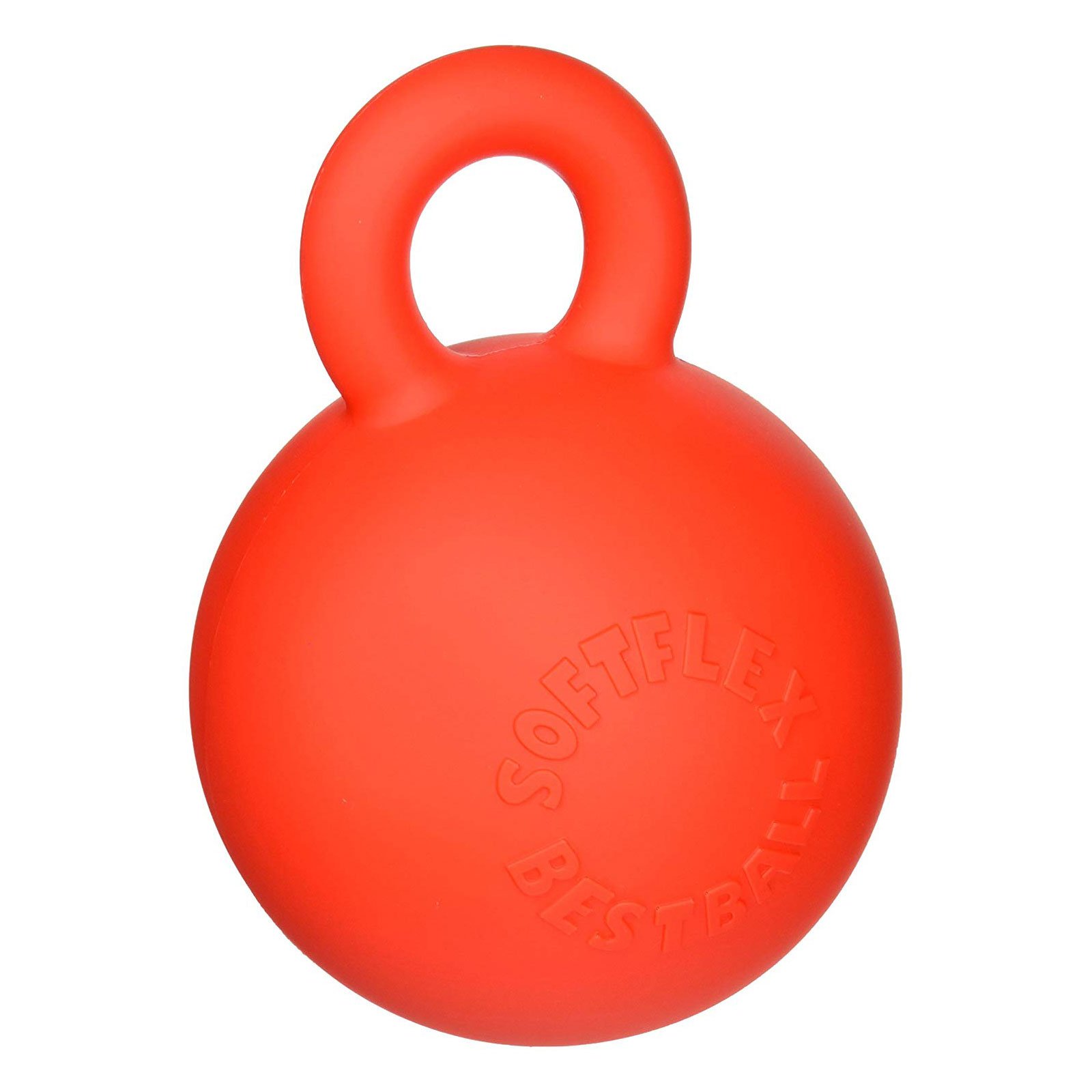 Soft Flex Gripper Ball Dog Toy (Color: Red)