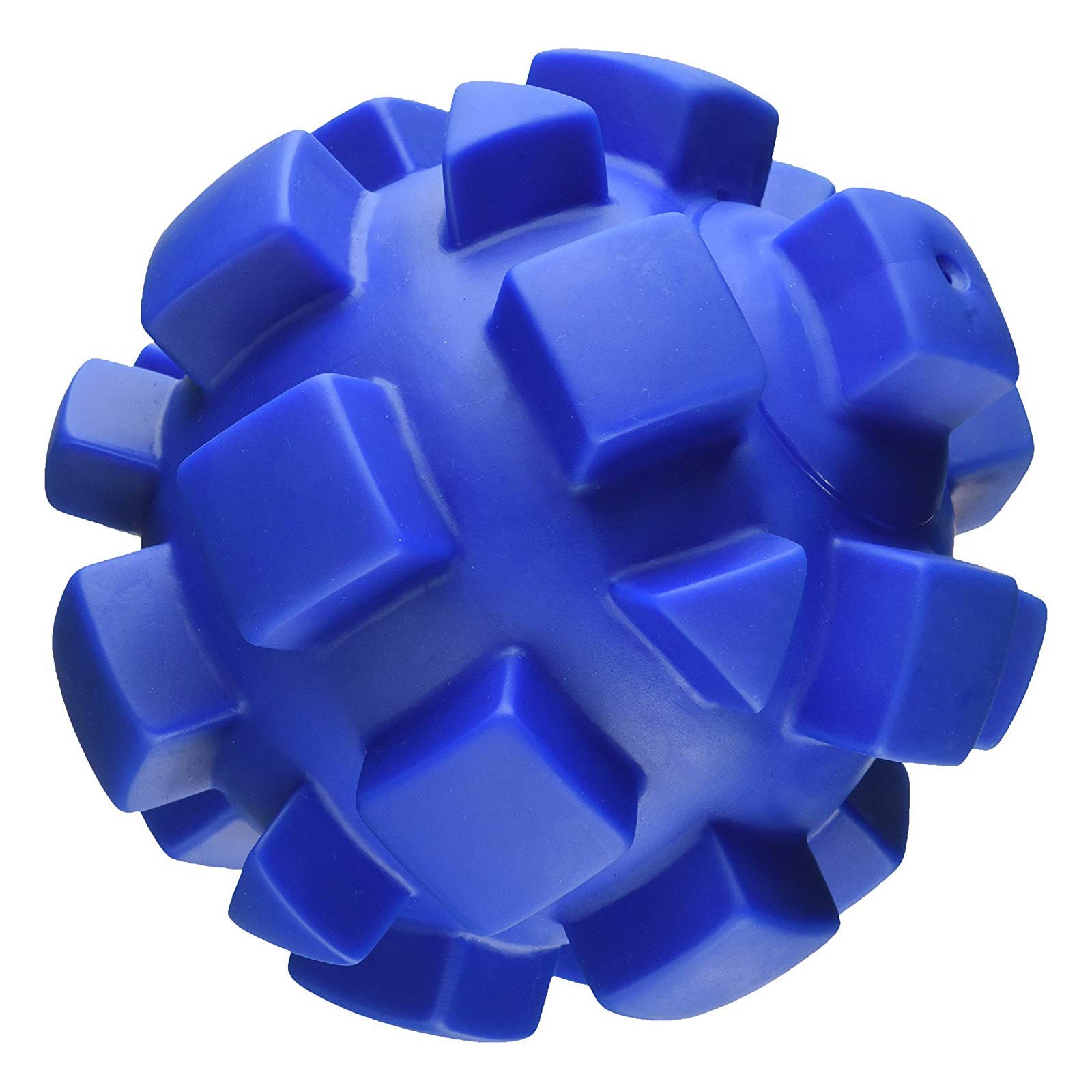 Soft Flex Bumby Ball Dog Toy (Color: Blue)