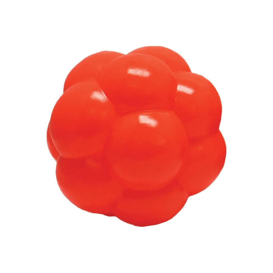 Soft Flex Molecule Dog Toy (Color: Orange)