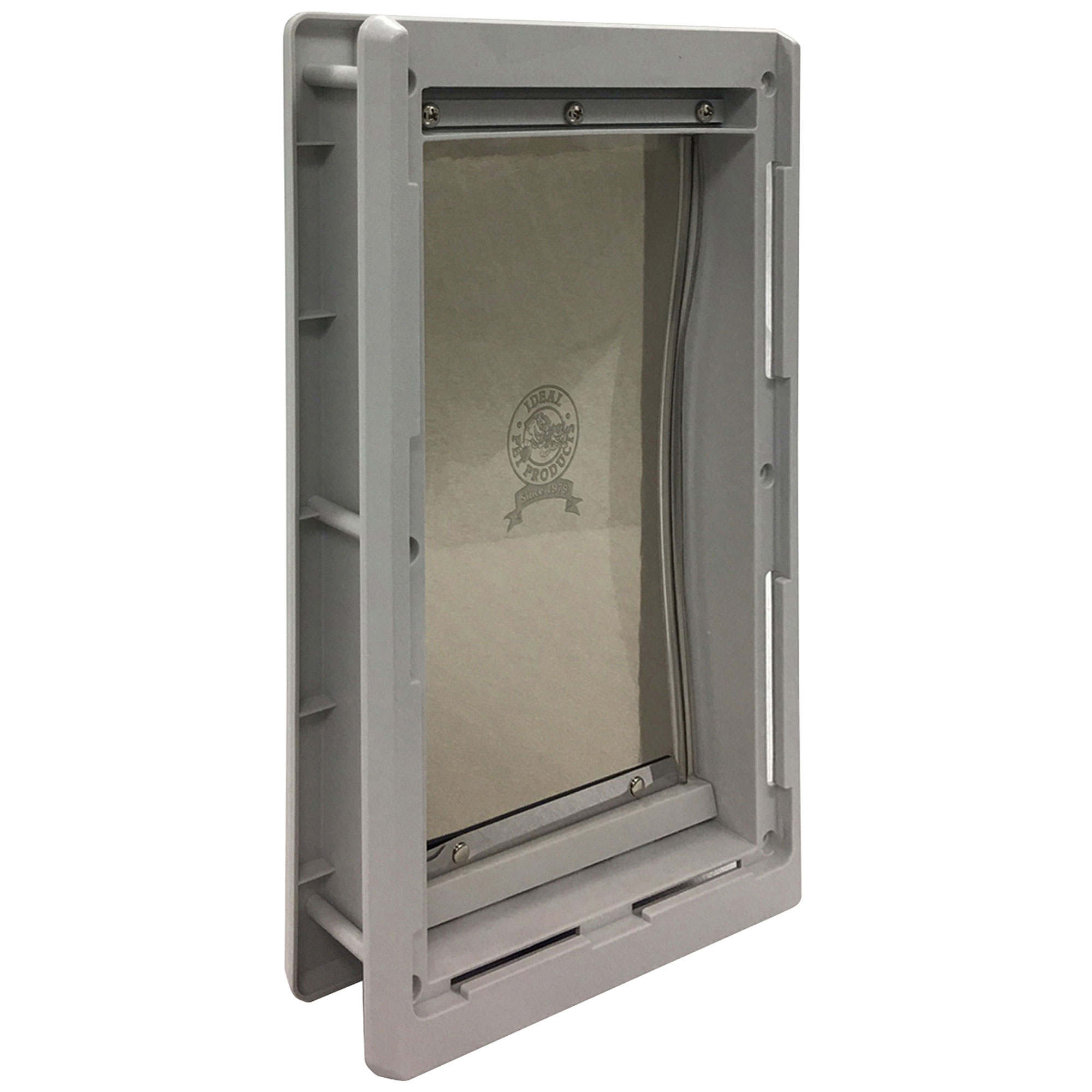 Designer Series Pet Door (Color: Grey, size: medium)