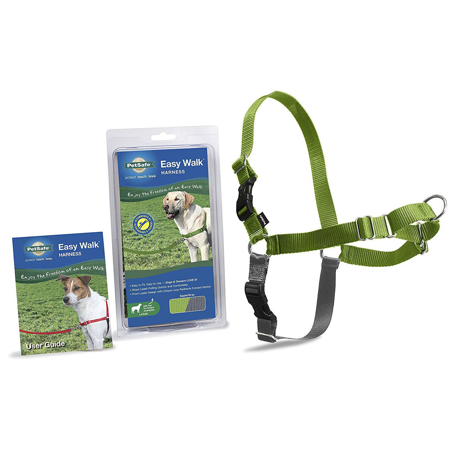 Easy Walk Harness (Color: Apple, size: Medium / Large)