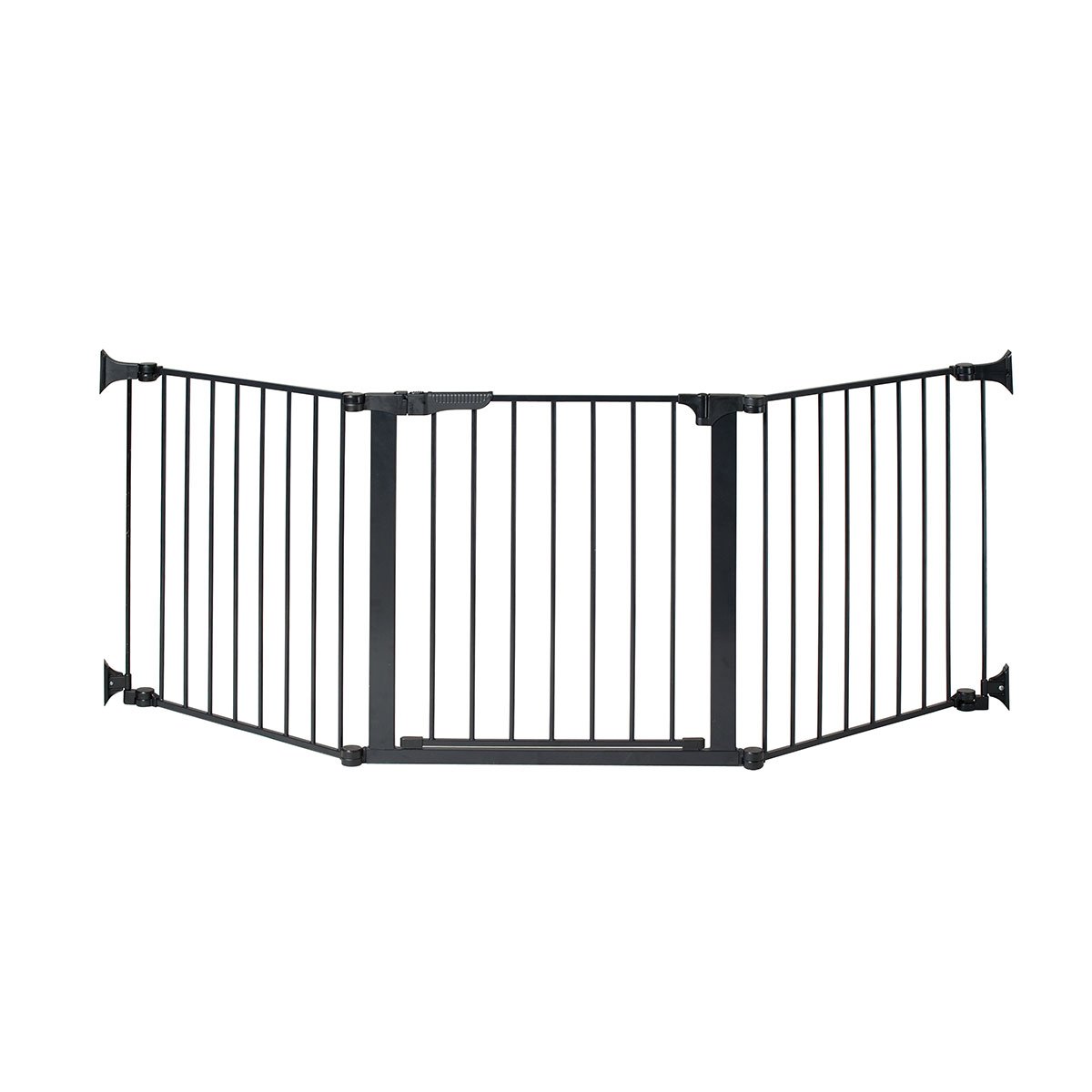 Auto Close ConfigureGate Pet Gate (Color: Black)