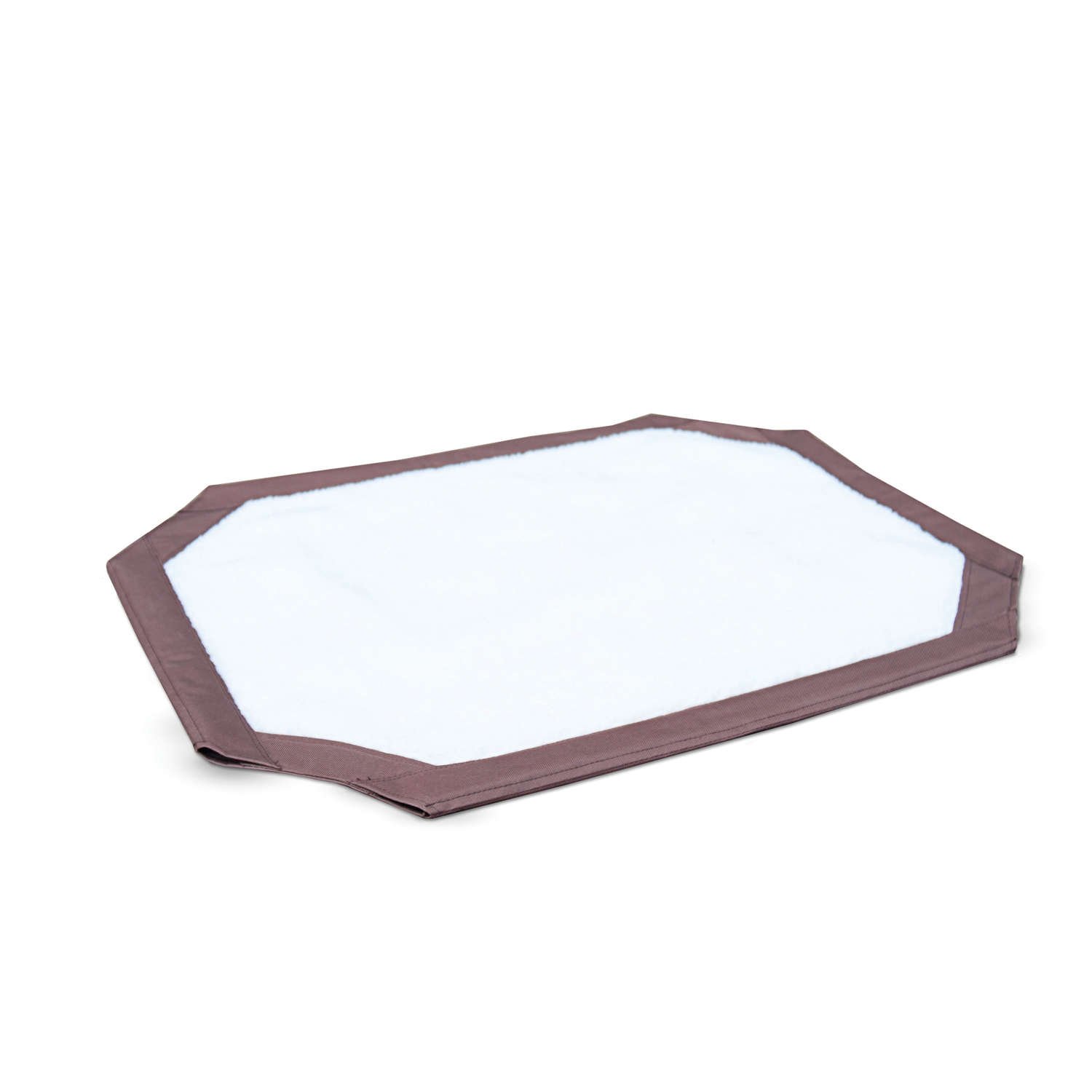 Self-Warming Pet Cot Cover (Color: Brown, size: medium)