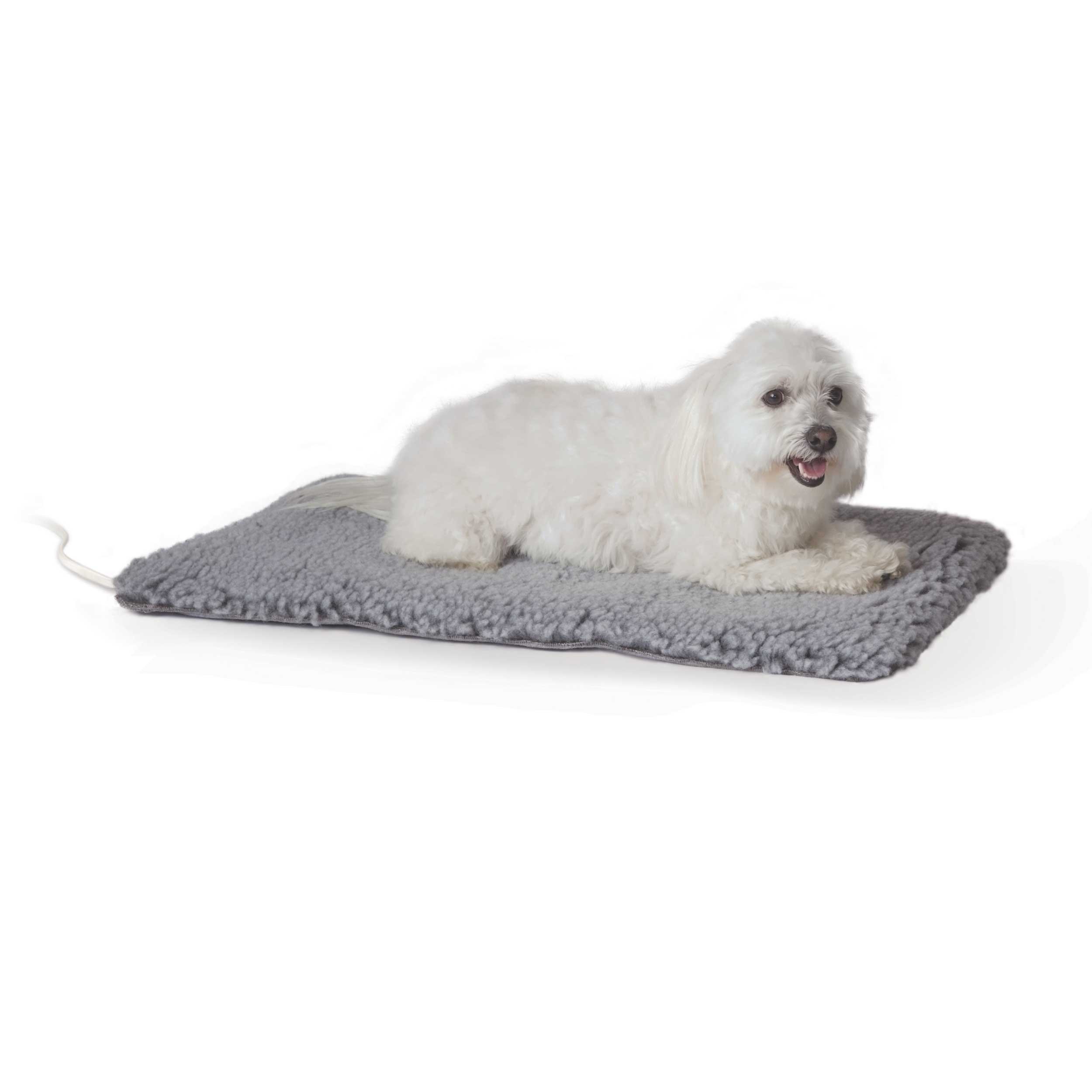 Thermo-Plush Pet Pad (Color: Gray, size: medium)