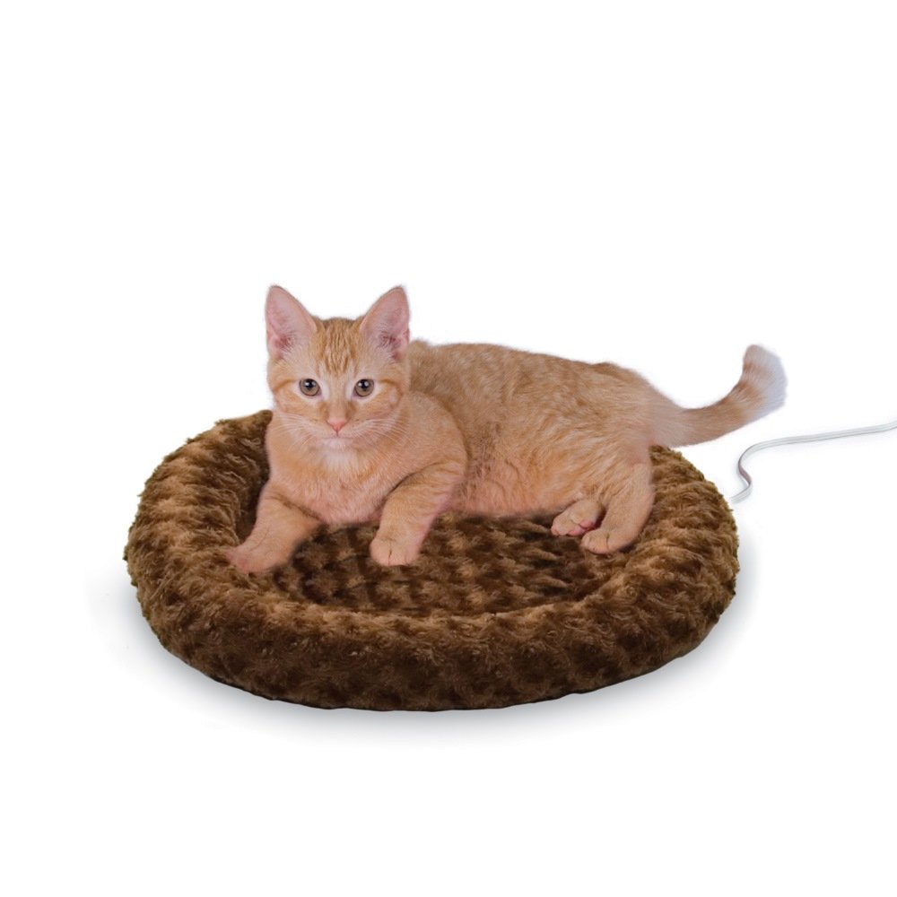 Thermo-Kitty Fashion Splash Bed (Color: Mocha)