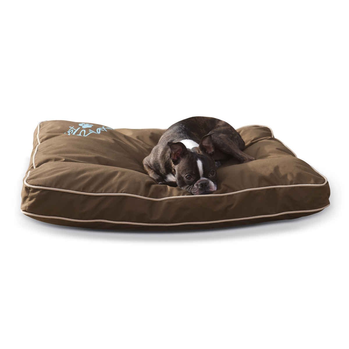 Just Relaxin' Indoor/Outdoor Pet Bed (Color: Chocolate, size: medium)