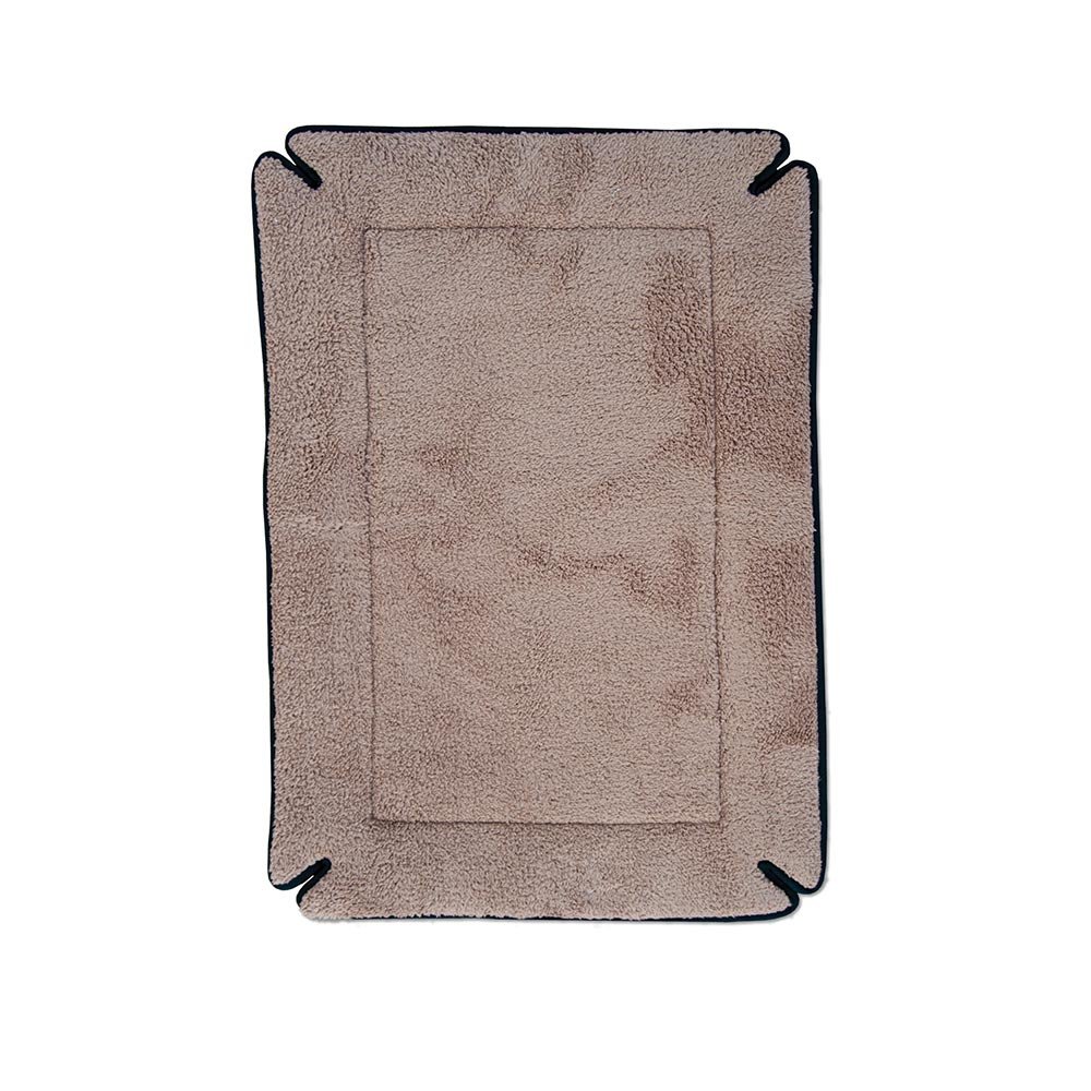 Memory Foam Dog Crate Pad (Color: Mocha)