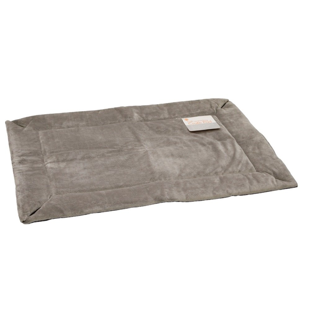 Self-Warming Crate Pad (Color: Gray, size: medium)