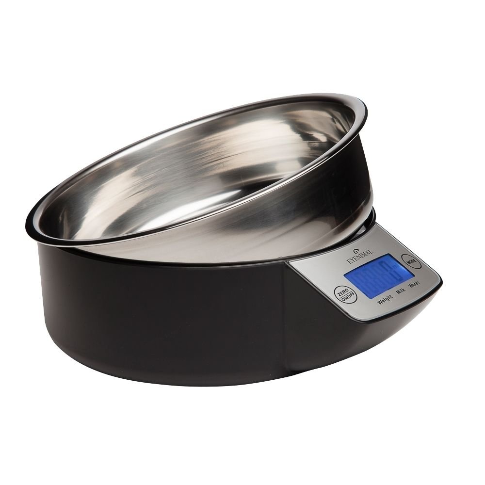 Intelligent Pet Bowl 1 Liter (Color: Black)