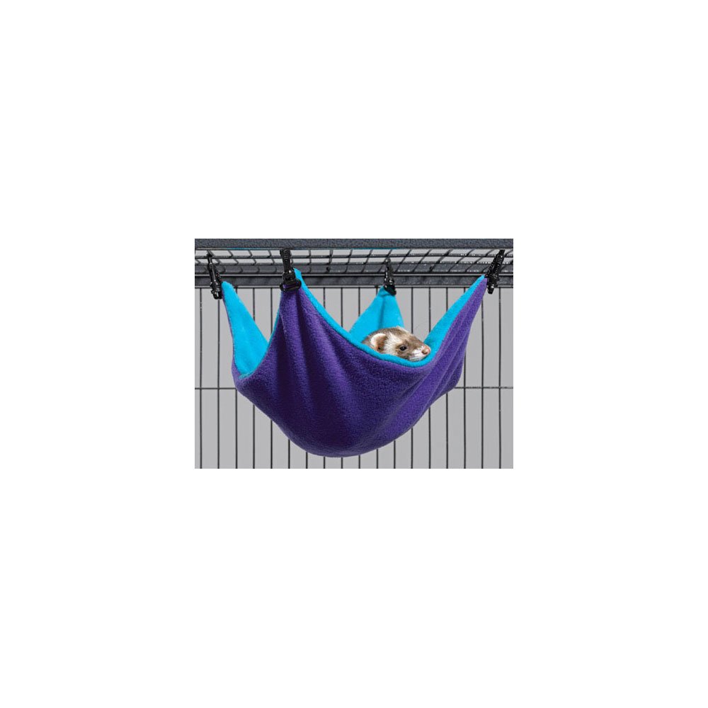 Ferret Nation Hammock Hideaway (Color: Teal / Purple, size: small)