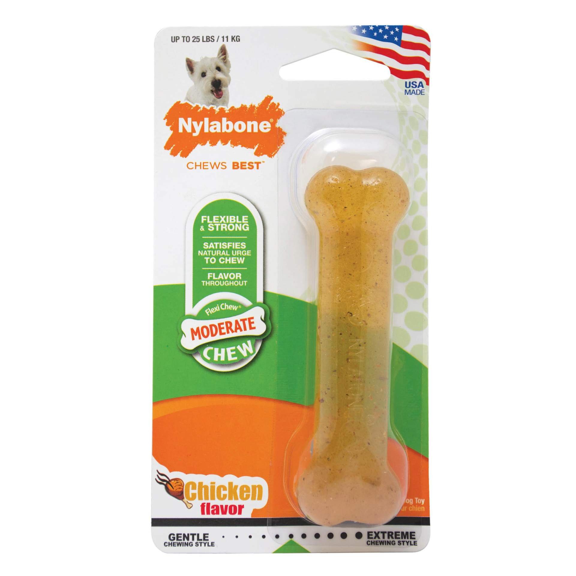 Moderate Chew Dog Chew Toy Chicken (size: Regular)