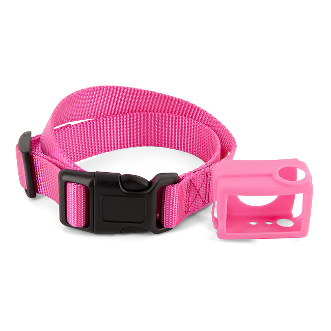 Big Dog Spray Bark Control Collar Skin (Color: Pink)