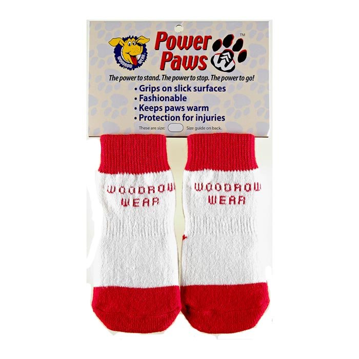 Power Paws Advanced (Color: Red / White Strip, size: small)