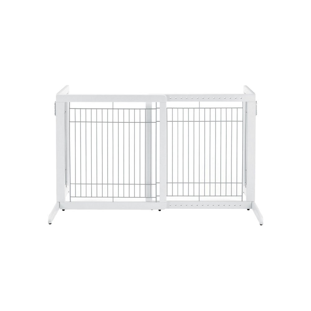 Freestanding Pet Gate HL (Color: White)