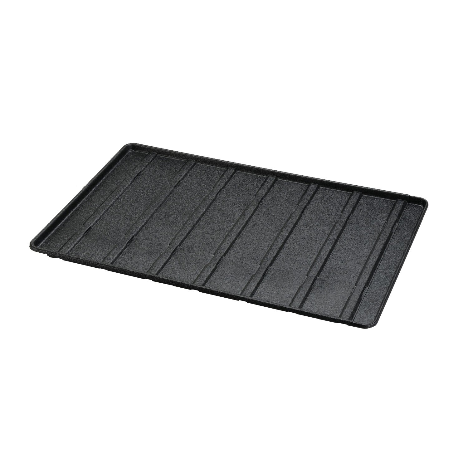 Expandable Floor Tray (Color: Black, size: small)