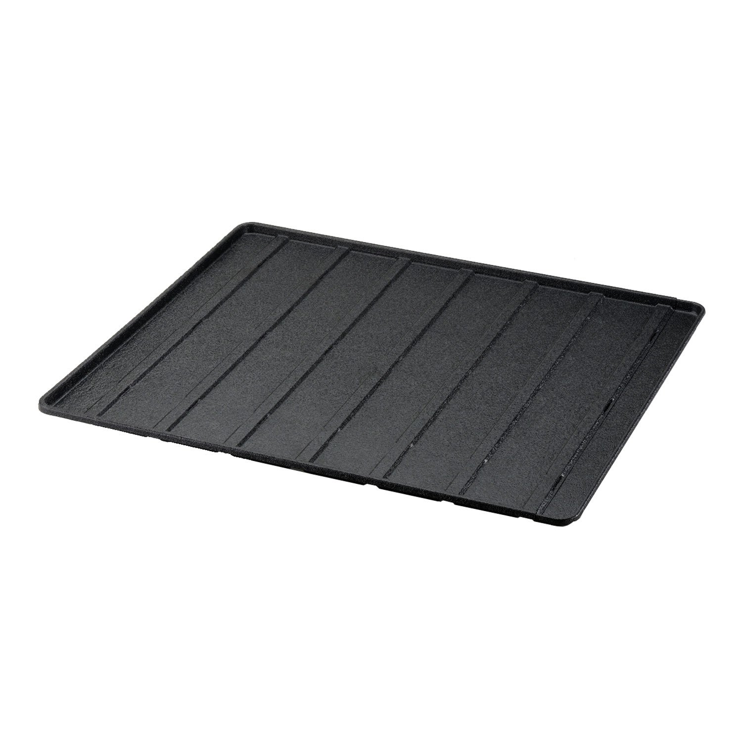 Expandable Floor Tray (Color: Black, size: medium)