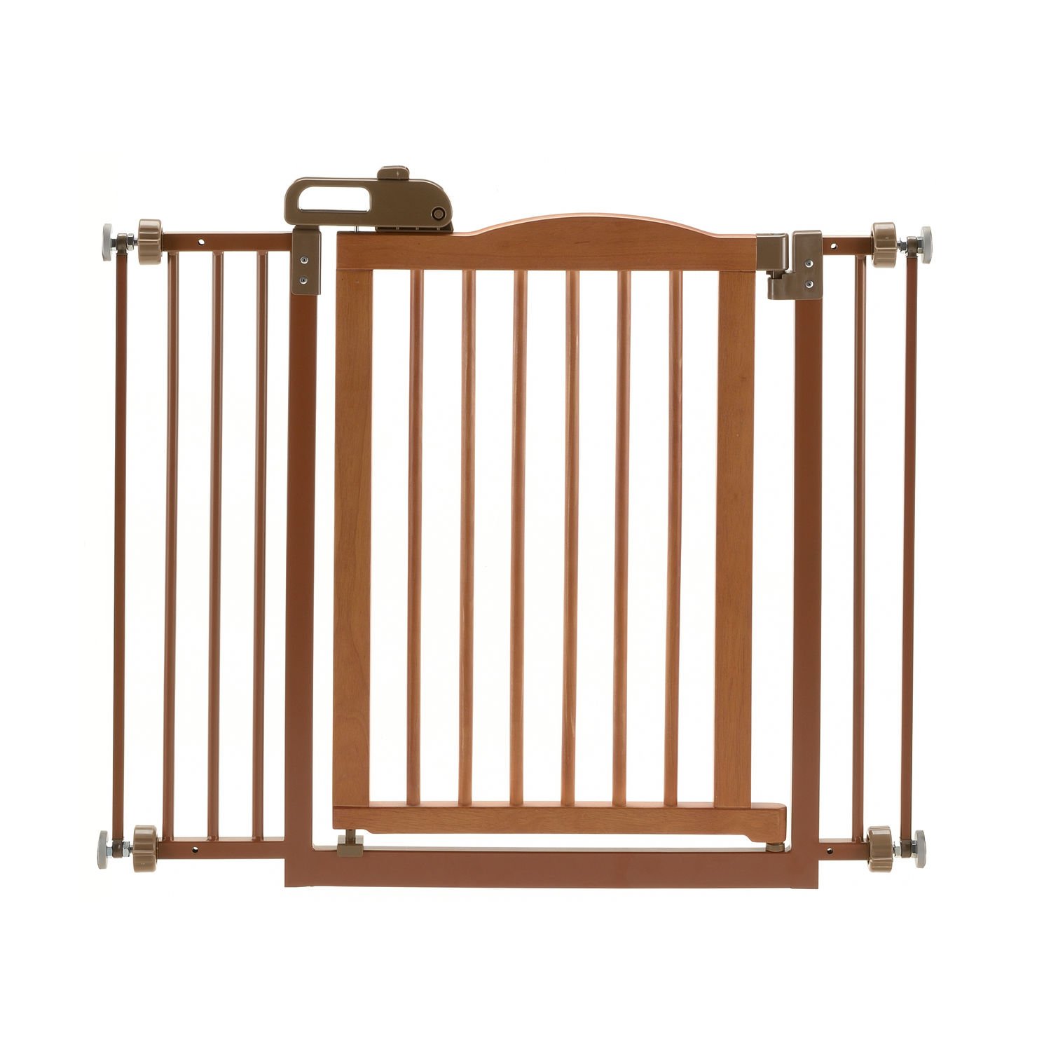 One-Touch Pressure Pet Gate II (Color: Autumn Matte)