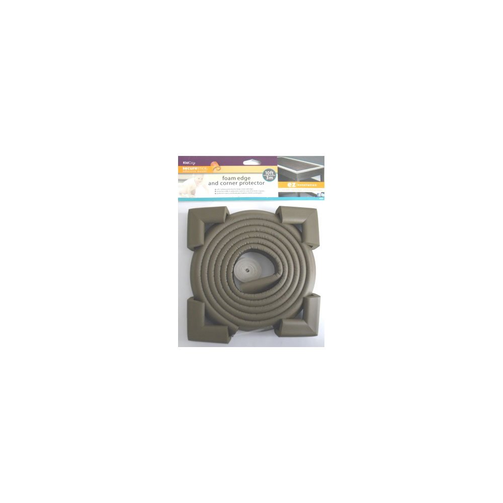 Foam Edge and Four Corner Protectors (Color: Brown)