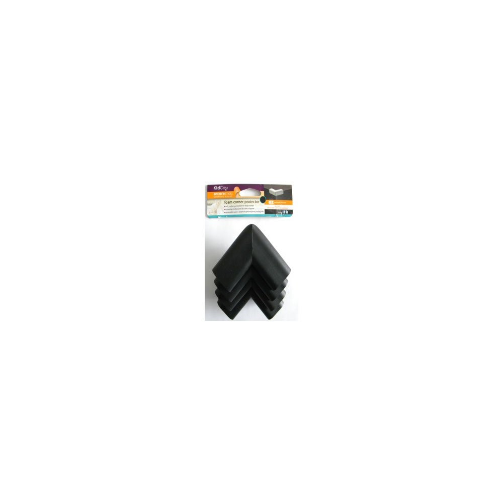 Foam Corner Protectors 4 pack (Color: Black)